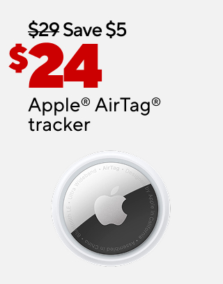50% off select Samsonite® & American Tourister® luggage. As low as $49.99 select kids luggage. $189 Apple® AirPods Pro® wireless earbuds with USB-C charging case (Gen. 2) $24 Apple® AirTag® tracker $24.99 Staples® TECH 65W GaN wall charger with USB-C cable